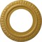 Ekena Millwork Claremont Ceiling Medallion (Fits Canopies up to 7"), 10 5/8"OD x 5 3/4"ID x 1/2"P, Iridescent Gold CM10CLIGS - alternate 1